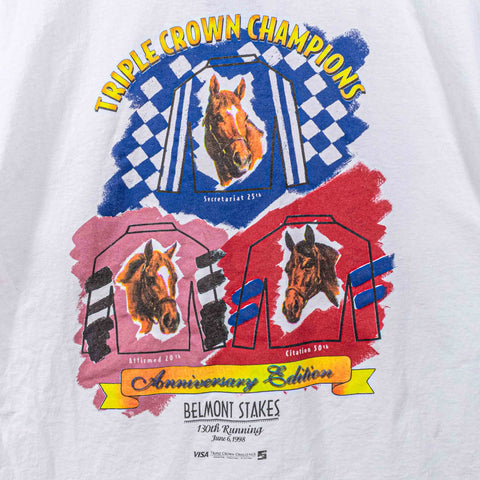 Belmont Stakes 1998 Triple Crown Champions Secretariat T-Shirt