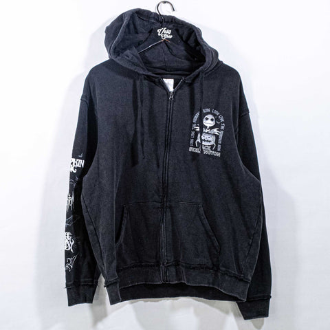 Jack Skellington Pumpkin King Zip Hoodie Sweatshirt Disney