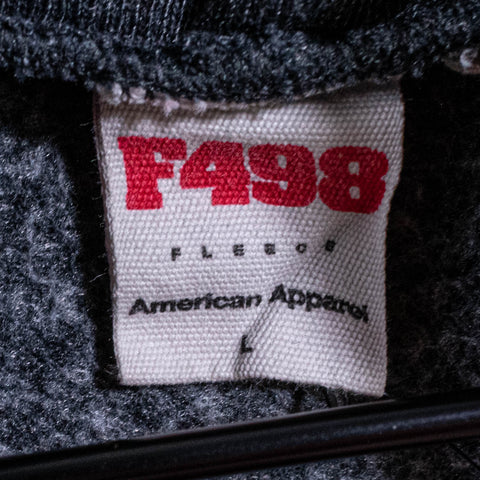American Apparel F498 Hoodie Sweatshirt Made in USA