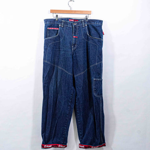 D'Kazi Denim Carpenter Baggy Jeans Hip Hop