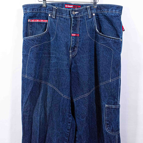 D'Kazi Denim Carpenter Baggy Jeans Hip Hop