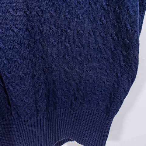 Polo Ralph Lauren Golf Cross Clubs Crest Cable Knit Vest