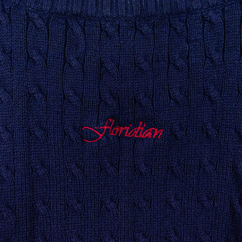 Polo Ralph Lauren Golf Cross Clubs Crest Cable Knit Vest