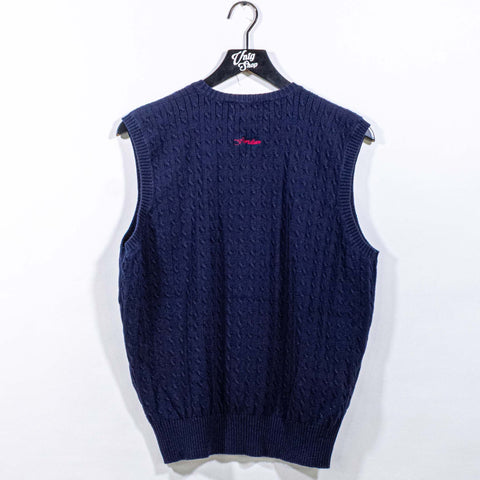 Polo Ralph Lauren Golf Cross Clubs Crest Cable Knit Vest