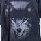 Wolf Face Double Sided Big Print T-Shirt