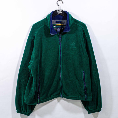 Eddie Bauer Ebtek Full Zip Fleece Made in USA