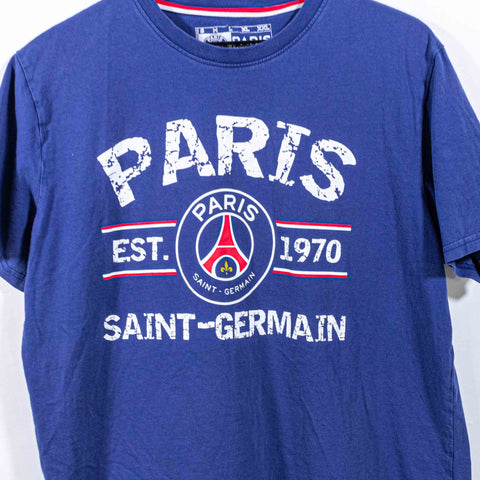 PSG Paris Saint Germain Soccer Logo T-Shirt