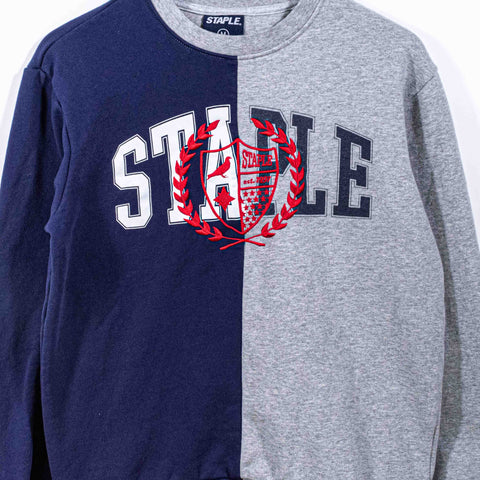 Staple Pigeon Crest Split Sweatshirt
