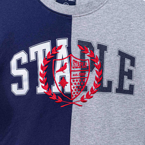 Staple Pigeon Crest Split Sweatshirt
