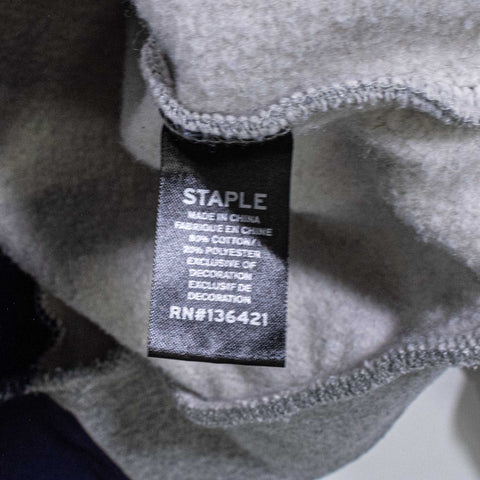 Staple Pigeon Crest Split Sweatshirt