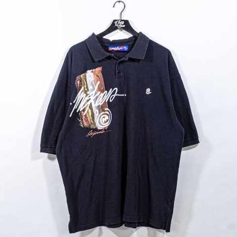 Miskeen Original Painted Spell Out Polo Shirt