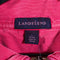 Lands End Sun Faded 1/4 Zip Pullover Sweatshirt Elbow Patches