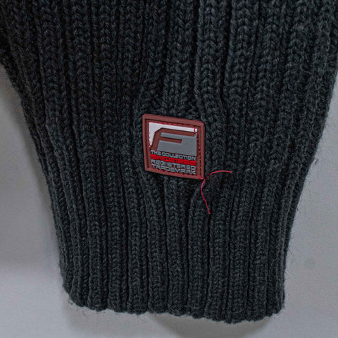 Fubu The Collection Knit Pullover Hoodie Sweater