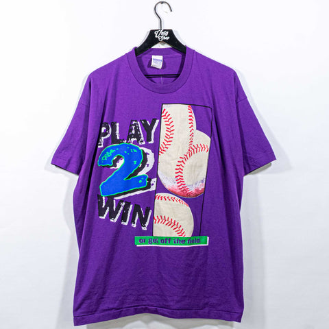 Freeze Baseball Play 2 Win Or Get Off The Field T-Shirt