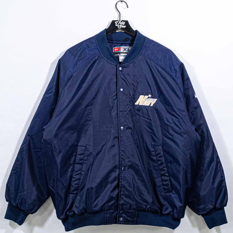 NIKE Swoosh US Naval Academy Lacrosse Bomber Jacket
