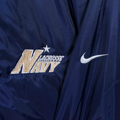 NIKE Swoosh US Naval Academy Lacrosse Bomber Jacket