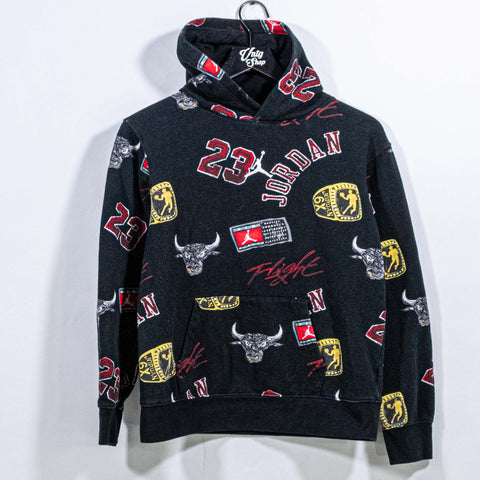 Jordan Jumpman Bulls Ring AOP Hoodie Sweatshirt