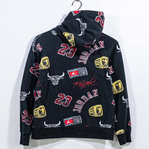 Jordan Jumpman Bulls Ring AOP Hoodie Sweatshirt