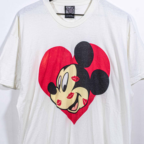 Disney Mickey Mouse Heart Kisses T-Shirt Mickey Unlimited