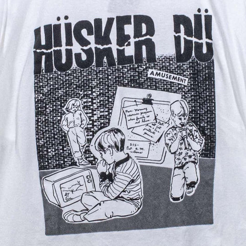 Husker Du Amusement T-Shirt Punk Hardcore Rock