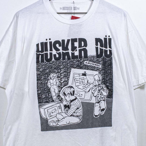 Husker Du Amusement T-Shirt Punk Hardcore Rock