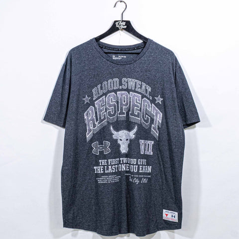 Under Armour Project Rock Blood Sweat Respect T-Shirt