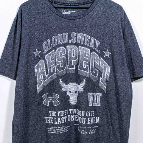 Under Armour Project Rock Blood Sweat Respect T-Shirt