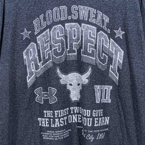 Under Armour Project Rock Blood Sweat Respect T-Shirt
