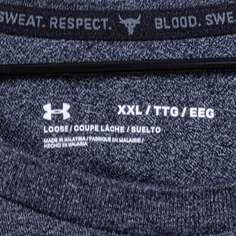 Under Armour Project Rock Blood Sweat Respect T-Shirt