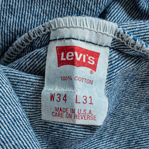 Levis 505 Distressed Jeans Made in USA