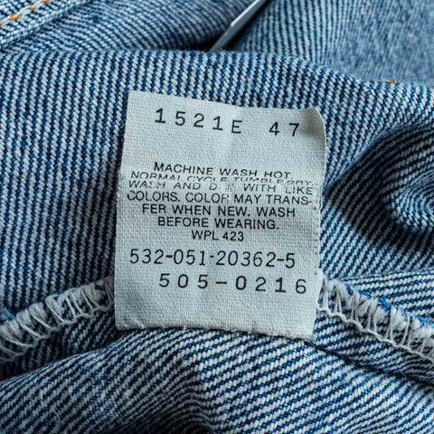 Levis 505 Distressed Jeans Made in USA