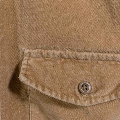 GAP Corduroy Velvet Button Shirt Flap Pocket