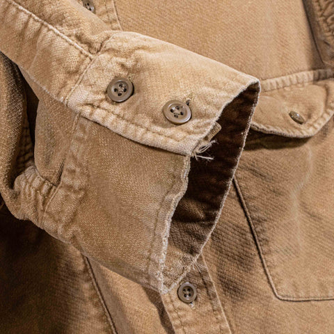 GAP Corduroy Velvet Button Shirt Flap Pocket