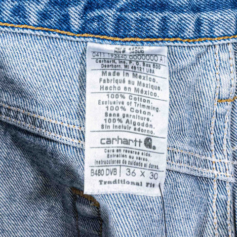 Carhartt Workwear Logo Denim Jeans