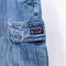 Aeropostale Baggy Denim Cargo Shorts