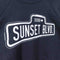 Sunset Blvd Los Angeles Sign Raglan Sweatshirt