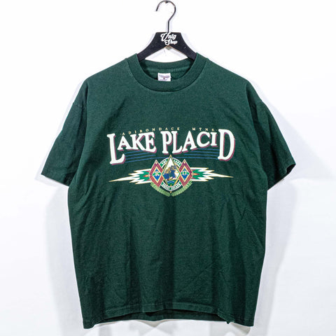 Lake Placid Adirondack Mountains Crest T-Shirt