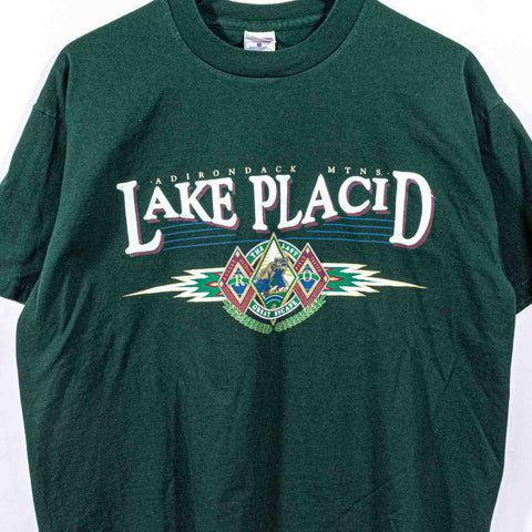 Lake Placid Adirondack Mountains Crest T-Shirt