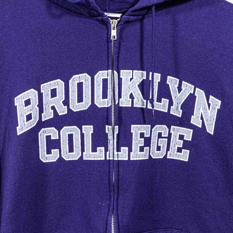 Brooklyn College Champion Zip Hoodie Sweatshirt