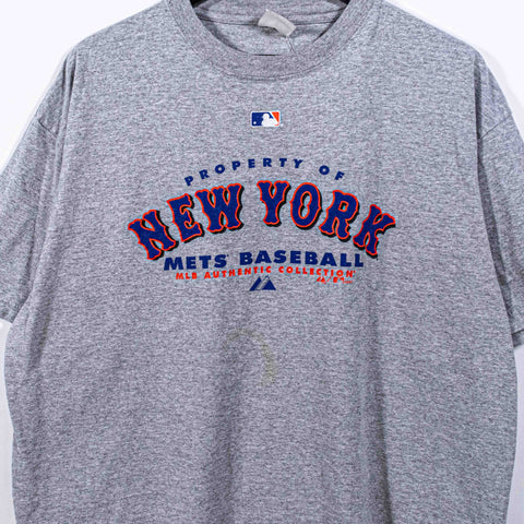 New York Mets Baseball MLB Majestic T-Shirt