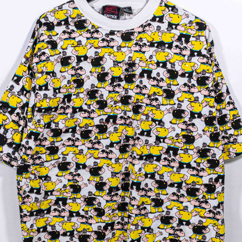 Popeye Bluto Justice All Over Print T-Shirt AOP