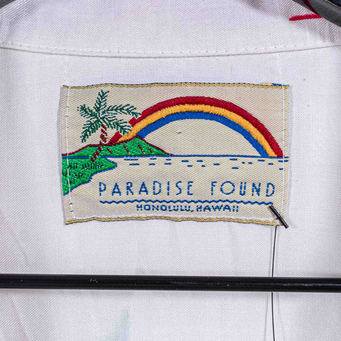 Paradise Found Hawaii Flamingo Hawaiian Shirt