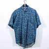 Chaps Ralph Lauren Floral Hawaiian Short Sleeve Button Down Shirt