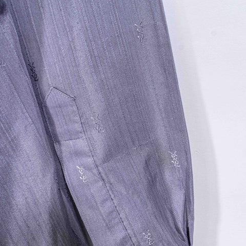 YSL Yves Saint Laurent Monogram AOP Dress Shirt