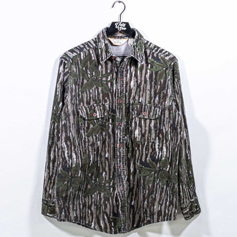 Red Head Wilderness AOP Chamois Button Shirt