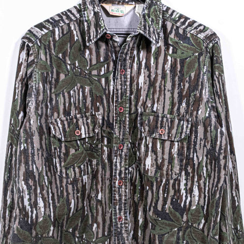 Red Head Wilderness AOP Chamois Button Shirt