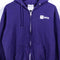 NYU New York University Champion Zip Hoodie Sweatshirt