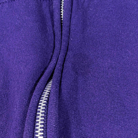 NYU New York University Champion Zip Hoodie Sweatshirt