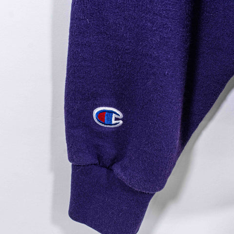 NYU New York University Champion Zip Hoodie Sweatshirt