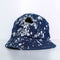 TROOP Acid Wash Denim Bucket Hat Hip Hop Distressed